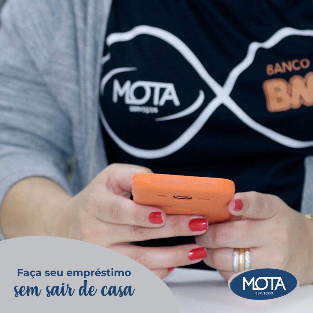 Empréstimo sem sair de casa