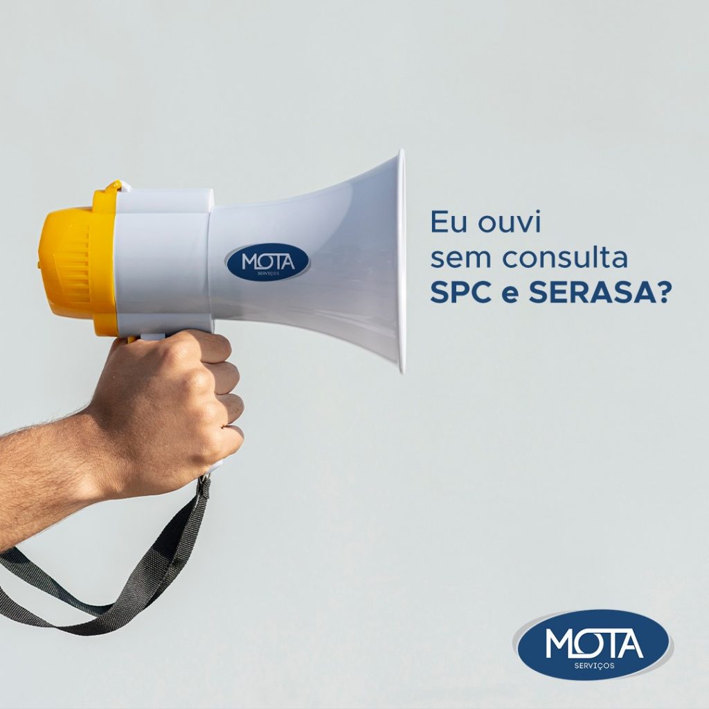 Eu ouvi sem consulta SPC e SERASA?