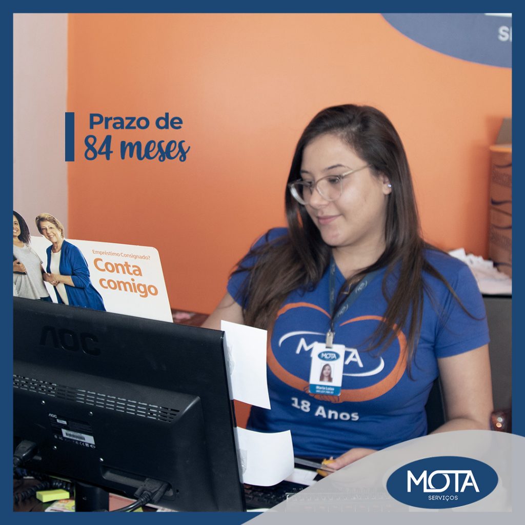 Prazo de 84 meses