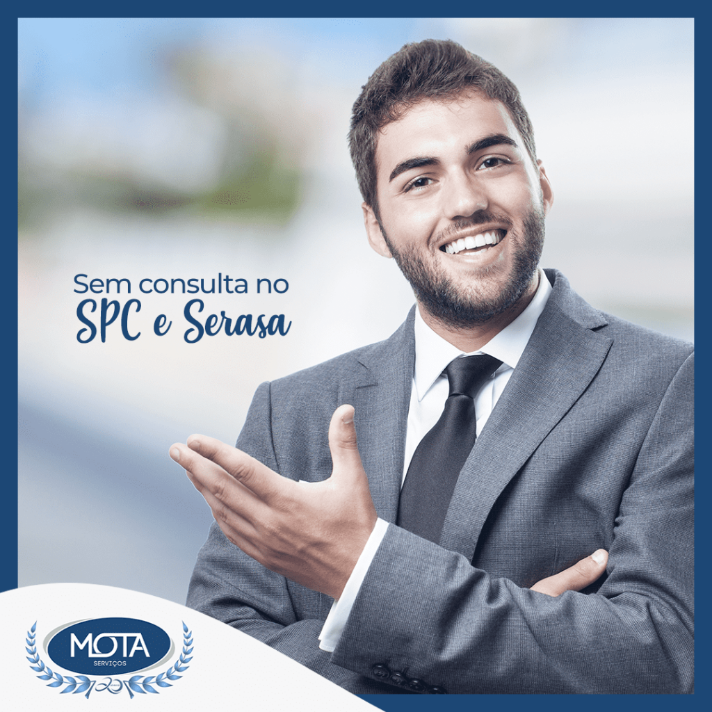 Sem consulta no SPC e SERASA